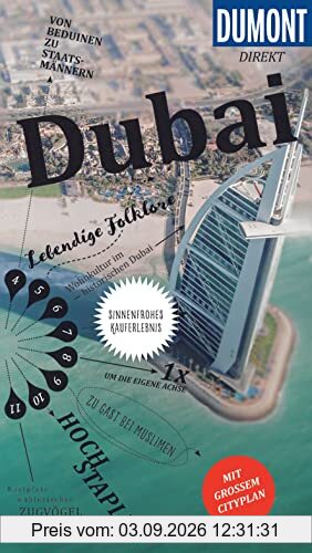 DuMont direkt Reiseführer Dubai: Mit großem Cityplan