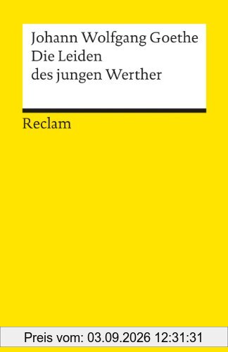 Die Leiden des jungen Werther.