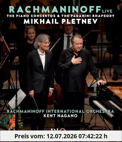 Rachmaninoff Live - The Piano Concertos & The Paganini Rhapsody [Blu-Ray]