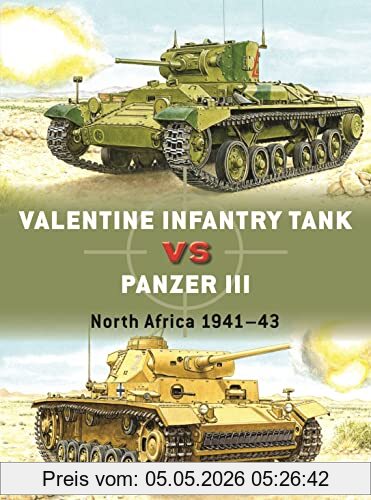 Bruce Newsome Valentine Infantry Tank Vs Panzer Iii, North Africa 1941–43 (Duel, Band 132)