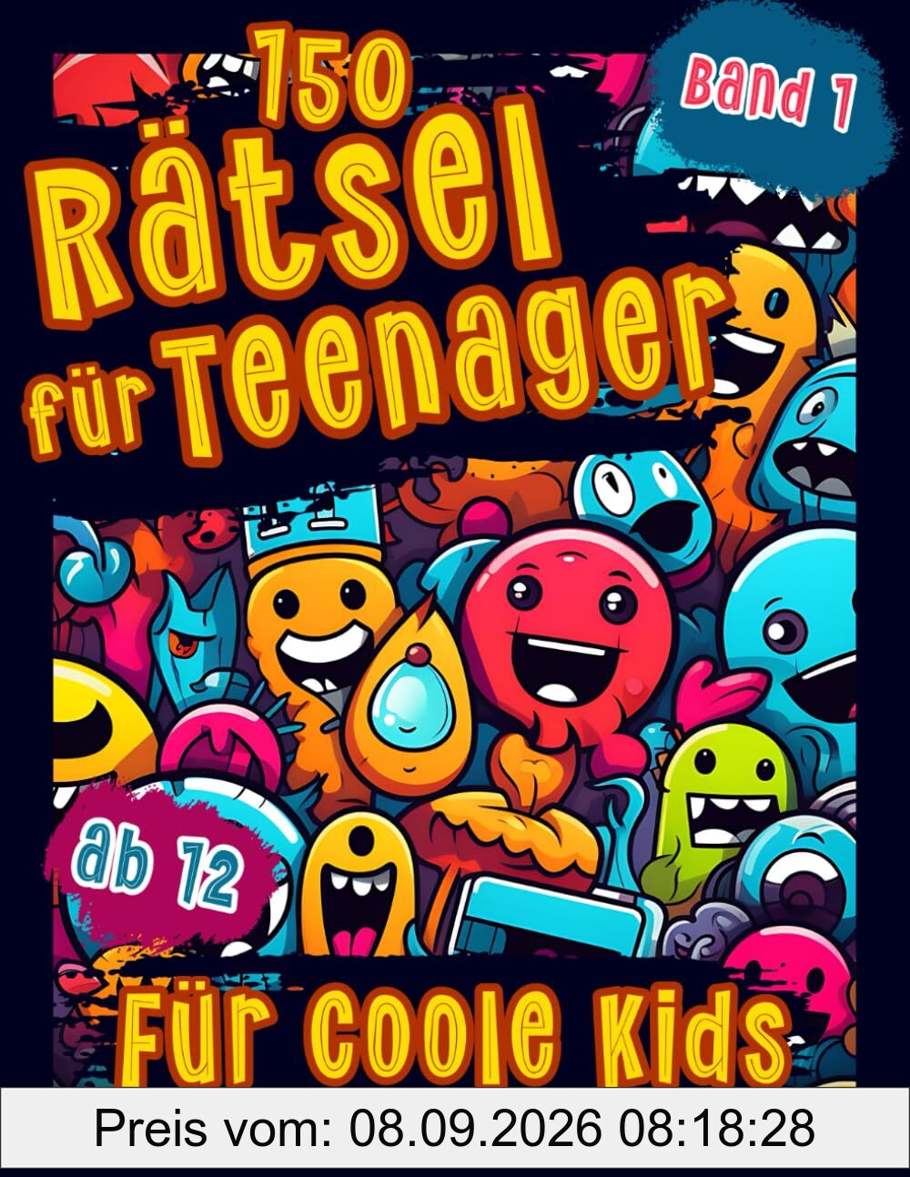 Rätsel für Teenager ab 12: Knobelaufgaben, Kreuzworträtsel, Labyrinthe, Sudoku, Logikrätsel & Mehr für Jugendliche