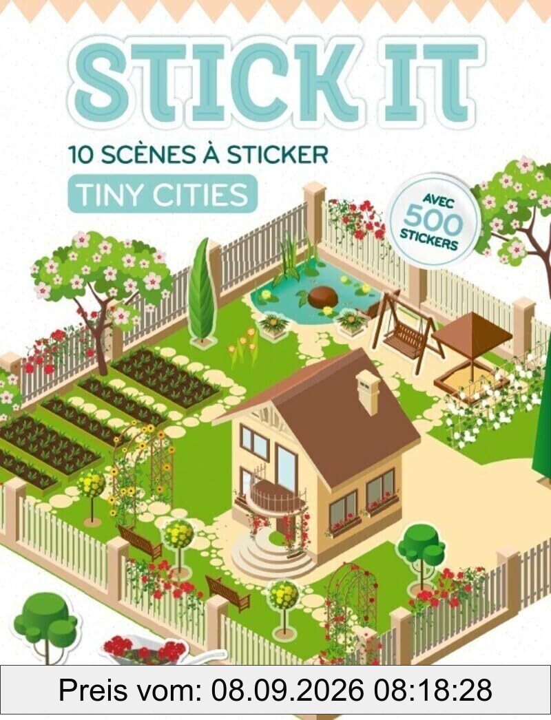 Stick It : Tiny Cities : 10 scènes à sticker