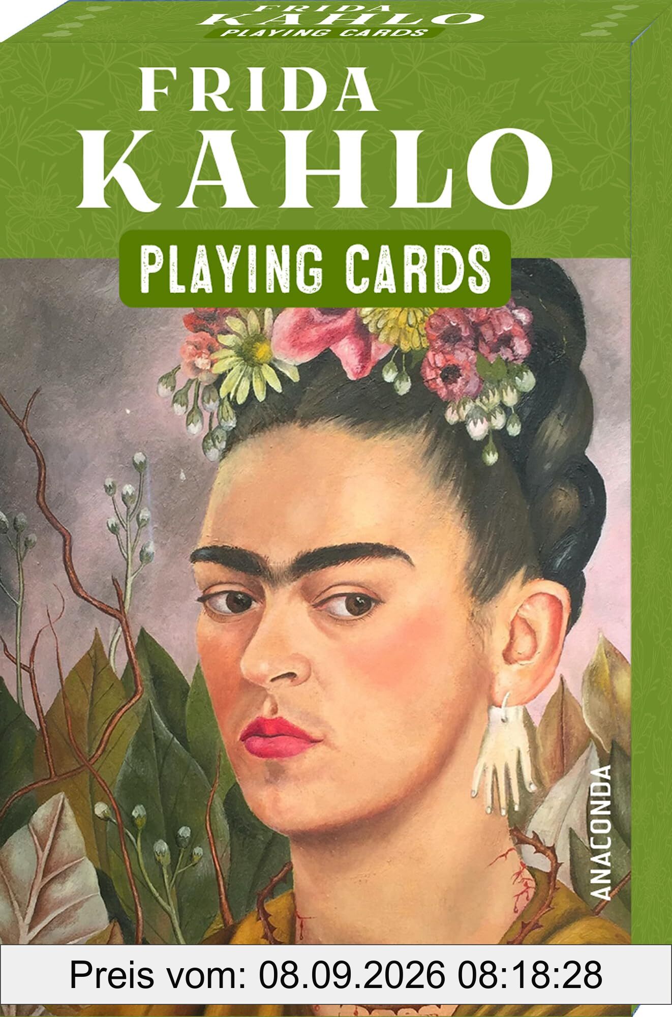 Kartenspiel Kahlo. 54 Spielkarten mit 53 Kahlo-Motiven: Für Poker, Skat, Mau-Mau und viele andere Kartenspiele