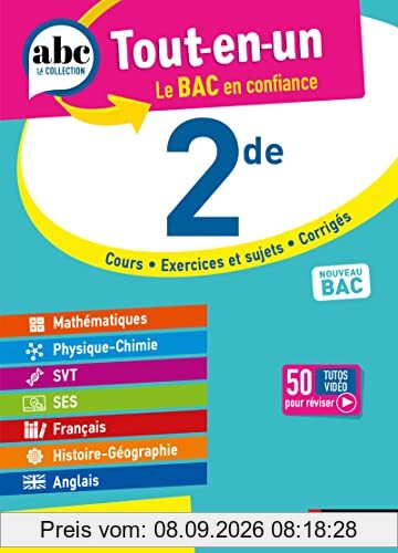 Tout-en-un 2de : nouveau bac