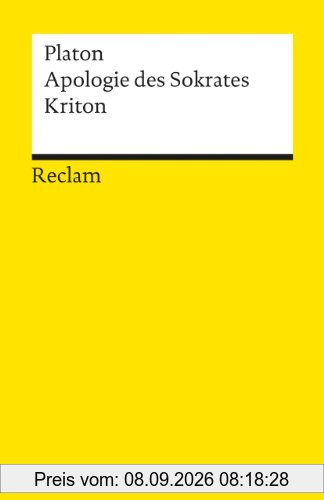 Apologie des Sokrates. Kriton
