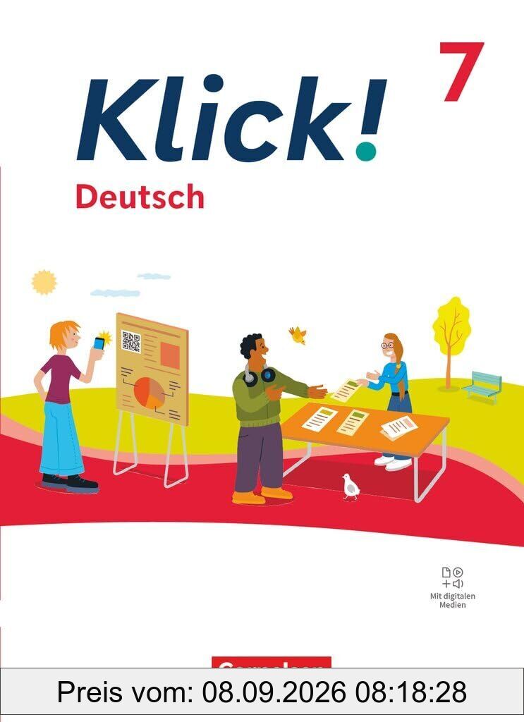 Klick! 7. Schuljahr - Deutsch - Ausgabe ab 2024 - Schulbuch mit digitalen Medien