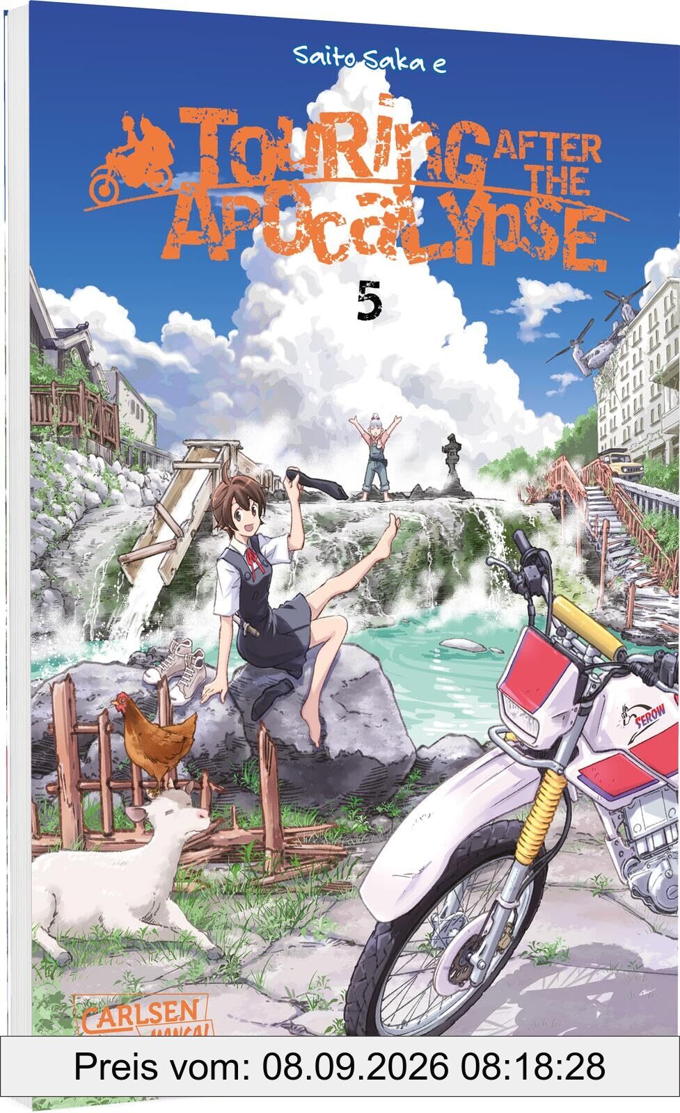 Touring After the Apocalypse 5: Slice-of-Life-Manga-Serie über zwei Freundinnen auf Endzeit-Tour durch ein zerstörtes Japan