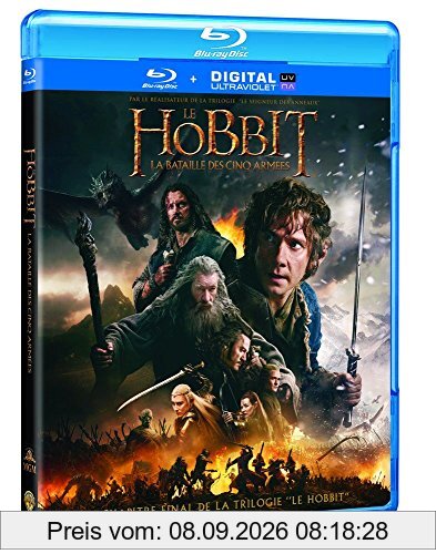Le hobbit 3 : la bataille des cinq armées [Blu-ray] [FR Import]