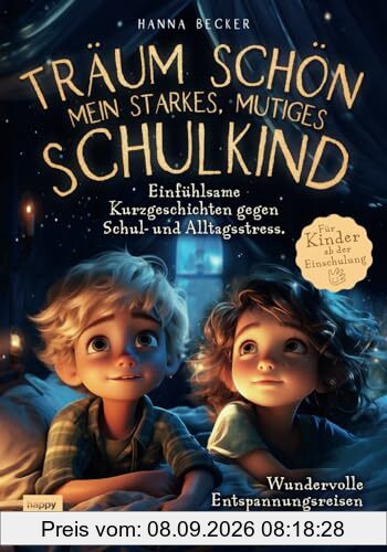 Träum schön mein starkes, mutiges Schulkind: Einfühlsame Kurzgeschichten gegen Schul- und Alltagsstress. Wundervolle Entspannungsreisen zum Mitmachen. Für Kinder ab der Einschulung