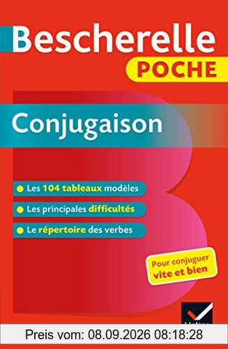 Bescherelle poche conjugaison : pour conjuguer vite et bien