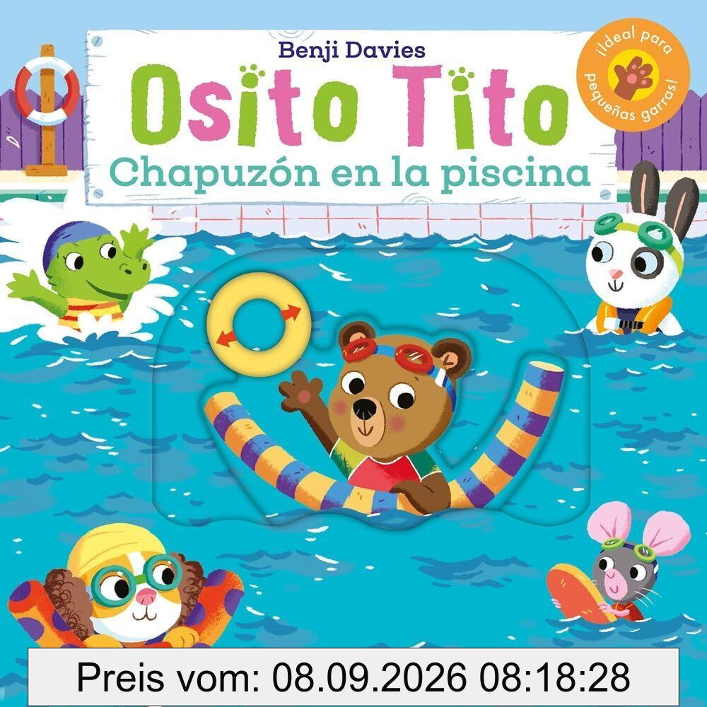 OSITO TITO. CHAPUZON EN LA PISCINA