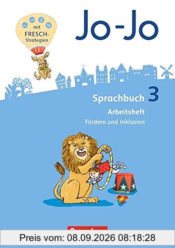 Jo-Jo Sprachbuch - Allgemeine Ausgabe - Neubearbeitung 2016 / 3. Schuljahr - Arbeitsheft Fördern