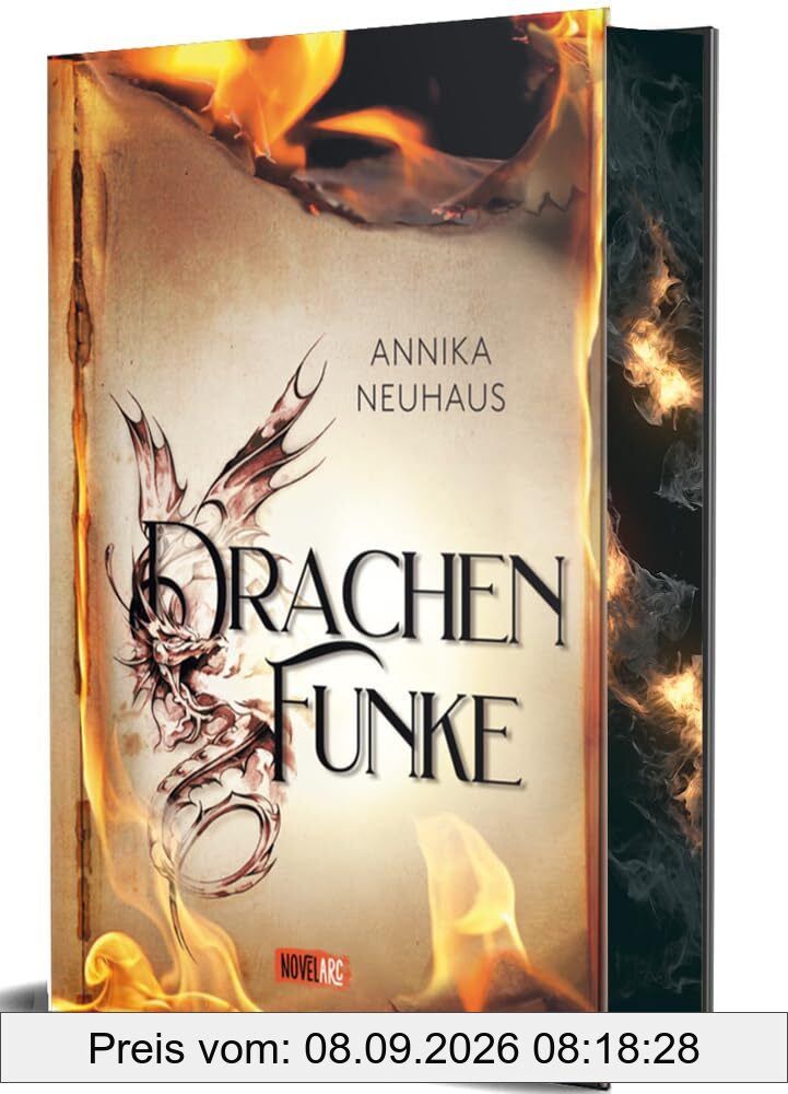 Drachenfunke: Limitierte Sonderedition mit zusätzlichem Papierumschlag und Farbschnitt.