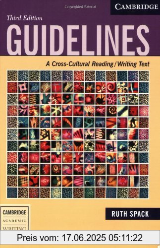Binding : Taschenbuch, Edition : 3 Rev ed., Label : Cambridge Academic Writing Collection, Publisher : Cambridge Academic Writing Collection, PackageQuantity : 1, medium : Taschenbuch, numberOfPages : 352, publicationDate : 2006-10-30, authors : Ruth Spack, languages : english, ISBN : 0521613019