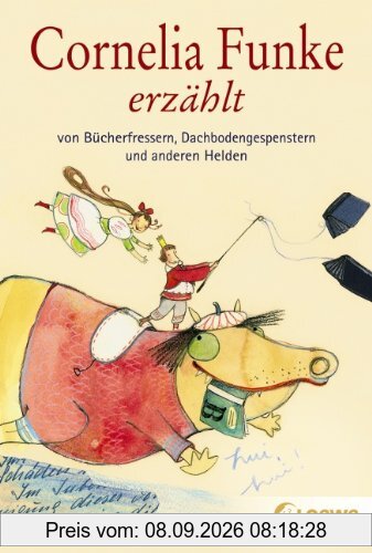 Cornelia Funke erzählt von Bücherfressern, Dachbodengespenstern und anderen Helden