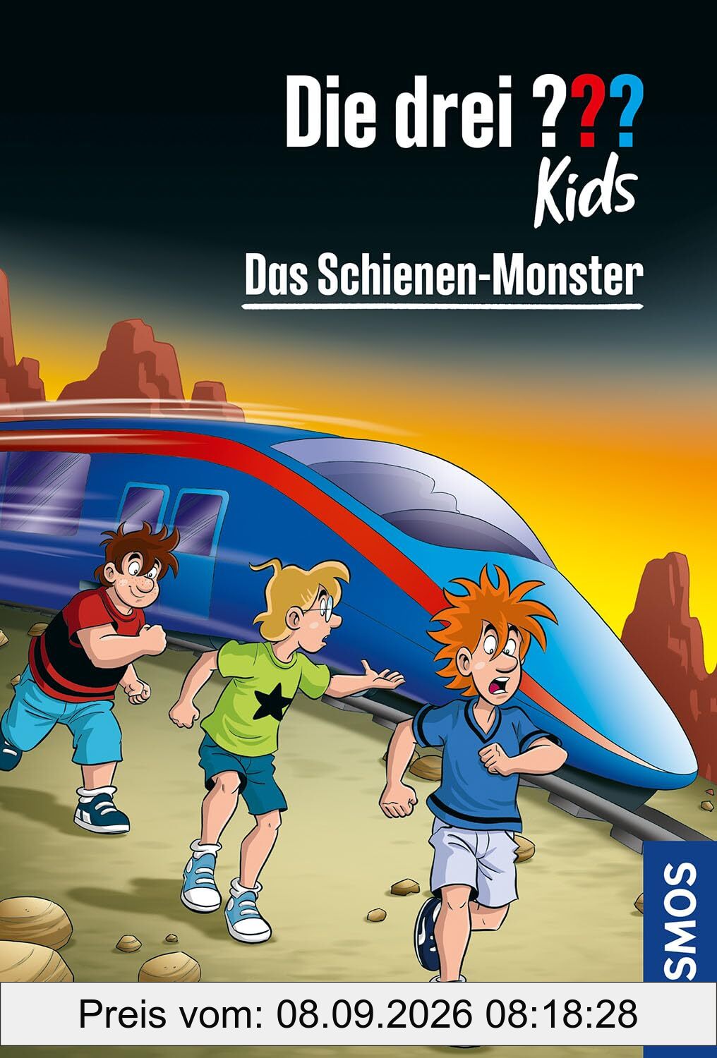 Die drei ??? Kids Das Schienen-Monster: Rasante Detektivgeschichte für Kinder ab 8 Jahren mit Justus, Peter und Bob um einen Fall in einem supermodernen Hochgeschwindigkeits-Zug.
