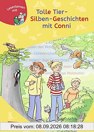 Tolle Tier-Silben-Geschichten mit Conni