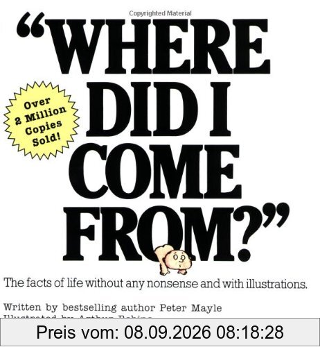 Where Did I Come From?
