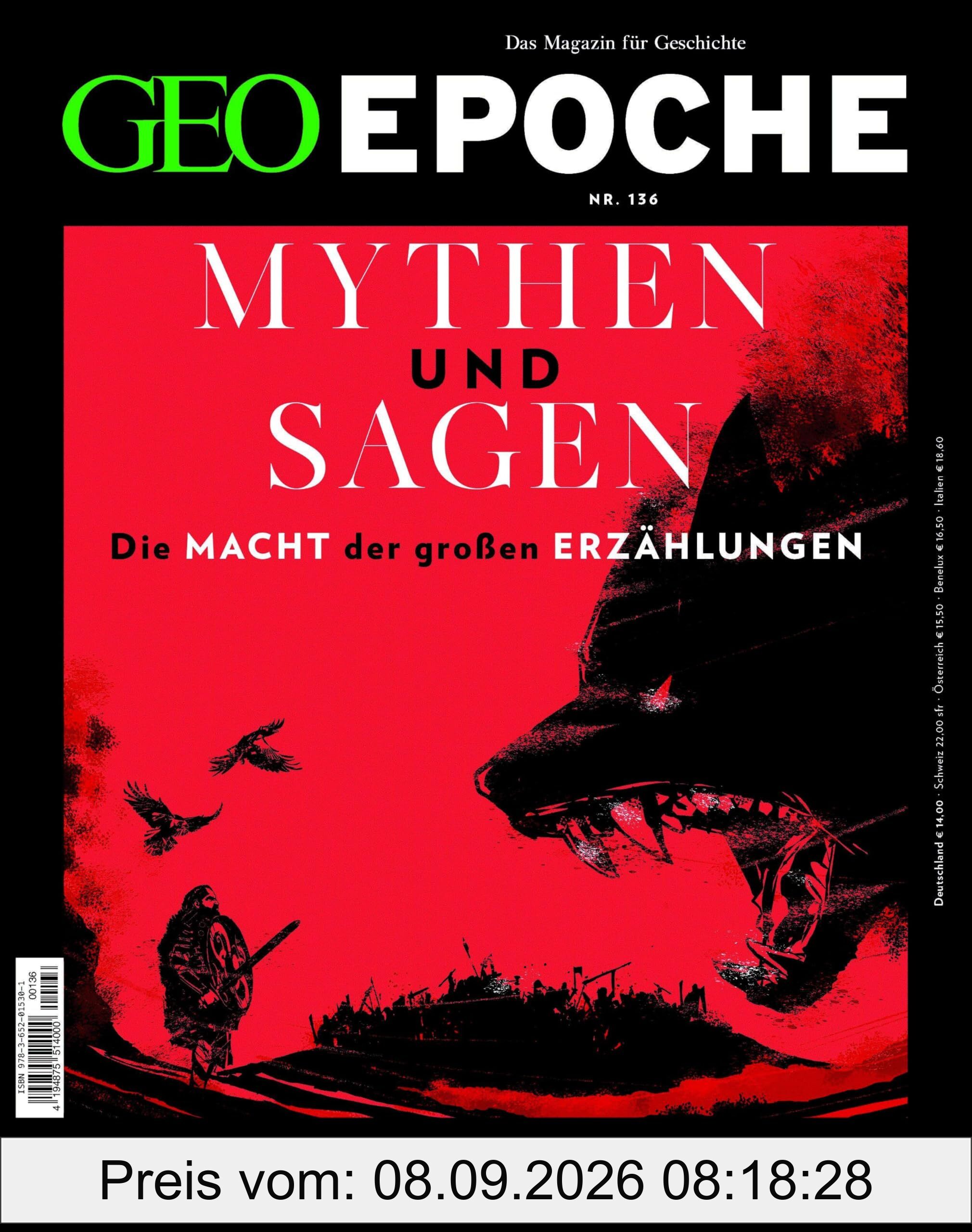 GEO Epoche / GEO Epoche/ GEO Epoche 136/2025 - Mythen & Sagen: Das Magazin für Geschichte
