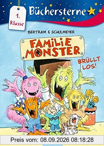 Familie Monster brüllt los!: Mit 16 Seiten Leserätseln und -spielen (Büchersterne)