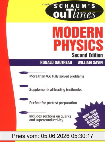 Ronald Gatreau Schaum's Outline Of Modern Physics (Schaum's Outlines)