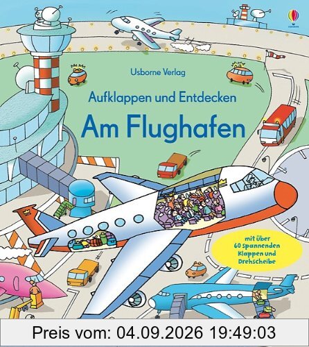 Aufklappen und Entdecken: Am Flughafen