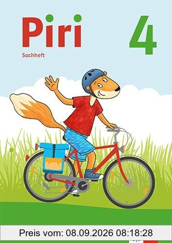 Piri 4 Sachunterricht. Ausgabe für Sachsen: Arbeitsheft mit Reisefibel Klasse 4 (Piri. Ausgabe ab 2022)