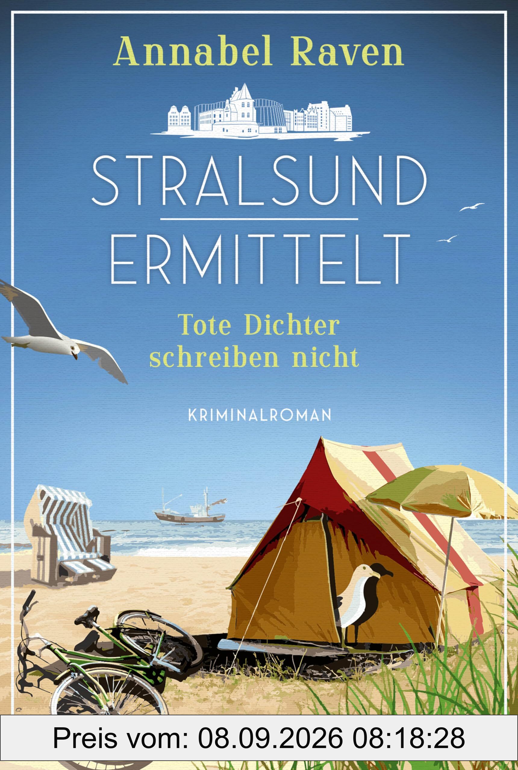 Stralsund ermittelt - Tote Dichter schreiben nicht: Kriminalroman. Humorvoller Ostsee-Krimi mit einzigartigem Ermittlertrio: Psychotherapeutin, Hackerin, Gärtner (Stralsund-Krimis, Band 2)