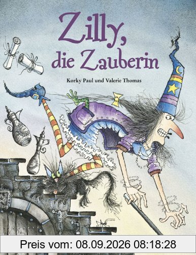 Zilly, die Zauberin: Vierfarbiges Bilderbuch