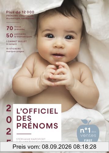 L'officiel des prénoms 2025