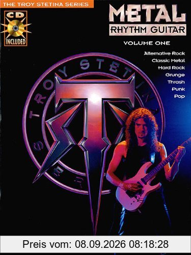 Metal Rhythm Guitar Volume 1 Tab Book/Cd (Troy Stetina)