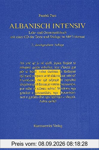 Albanisch intensiv: Lehr- und Grammatikbuch (mit einer Audio-CD der Texte und Dialoge im MP3-Format)