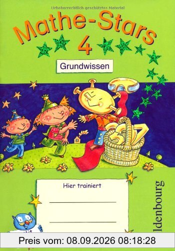 Mathe-Stars 4. Grundwissen