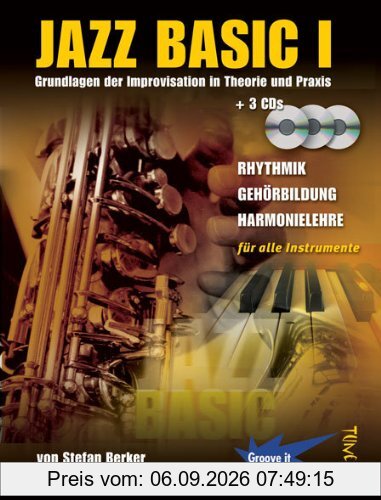 Jazz Basic Band 1 - Lehrbuch mit 3 CDs - Jazz lernen