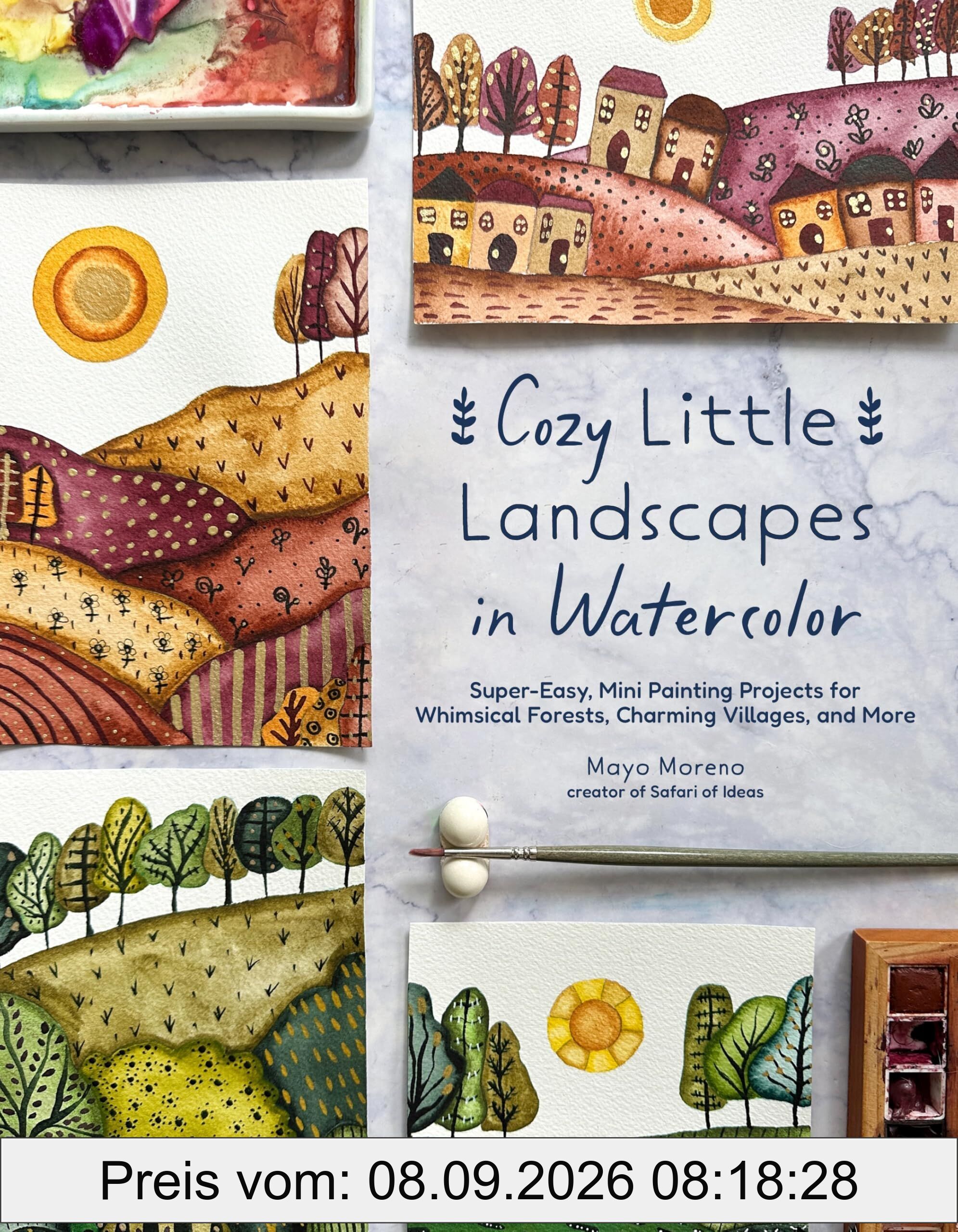 Cozy Little Landscapes in Watercolor
