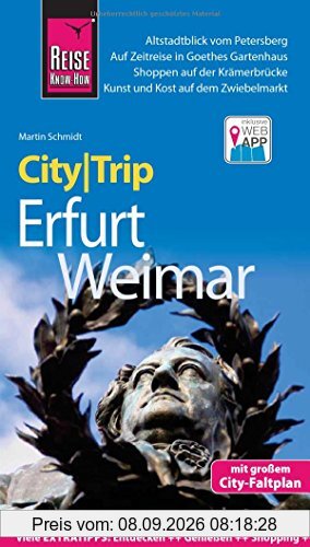 Reise Know-How CityTrip Erfurt und Weimar: Reiseführer mit Stadtplan und kostenloser Web-App