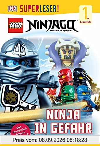 SUPERLESER! LEGO® NINJAGO®. Ninja in Gefahr: 1. Lesestufe Sach-Geschichten für Leseanfänger