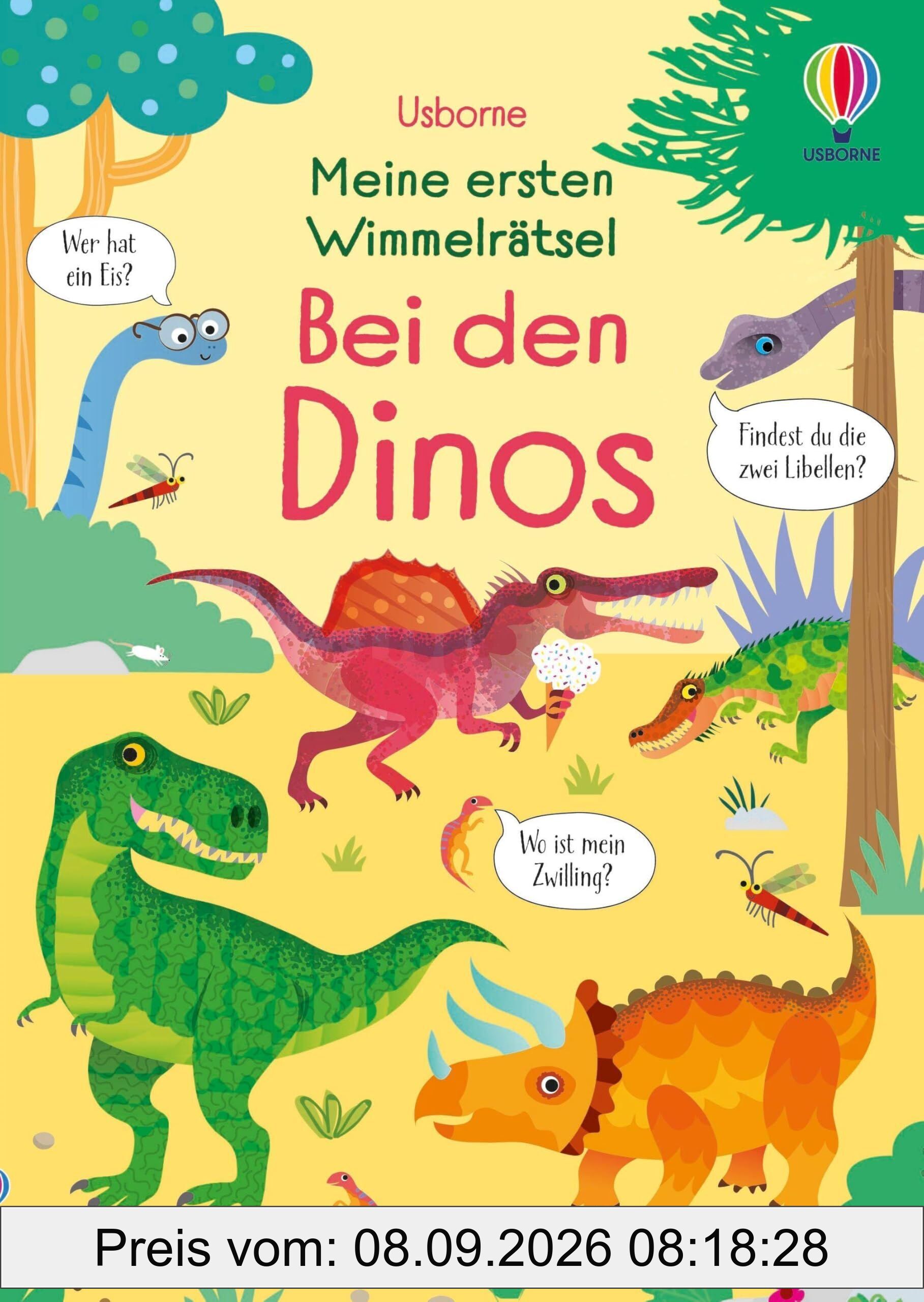 Meine ersten Wimmelrätsel: Bei den Dinos