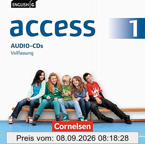 English G Access - Allgemeine Ausgabe: Band 1: 5. Schuljahr - Audio-CDs: Vollfassung