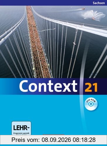Context 21 - Sachsen: Schülerbuch mit DVD-ROM