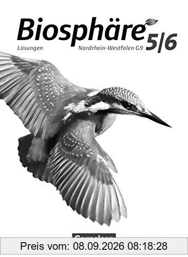 Biosphäre Sekundarstufe I - Gymnasium Nordrhein-Westfalen G9: 5./6. Schuljahr - Lösungen zum Schülerbuch