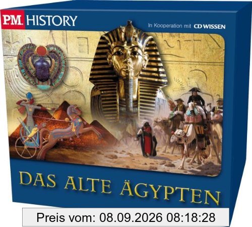 P.M. HISTORY - DAS ALTE ÄGYPTEN, 5 CDs im attraktiven Sammelschuber