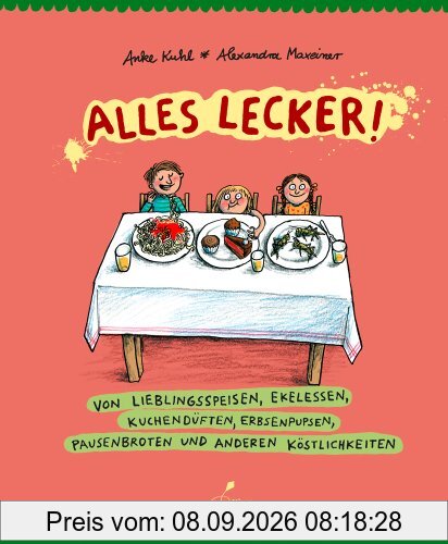 Alles lecker!: Von Lieblingsspeisen, Ekelessen, Kuchendüften, Erbsenpupsen, Pausenbroten und anderen Köstlichkeiten