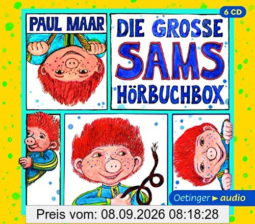 Die grosse Sams-Hörbuch-Box 6CD: Ungekürzte Lesungen, ca. 393 min.