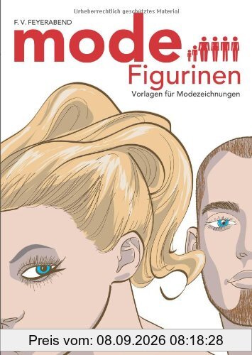 Mode-Figurinen Vorlagen für Modezeichnungen