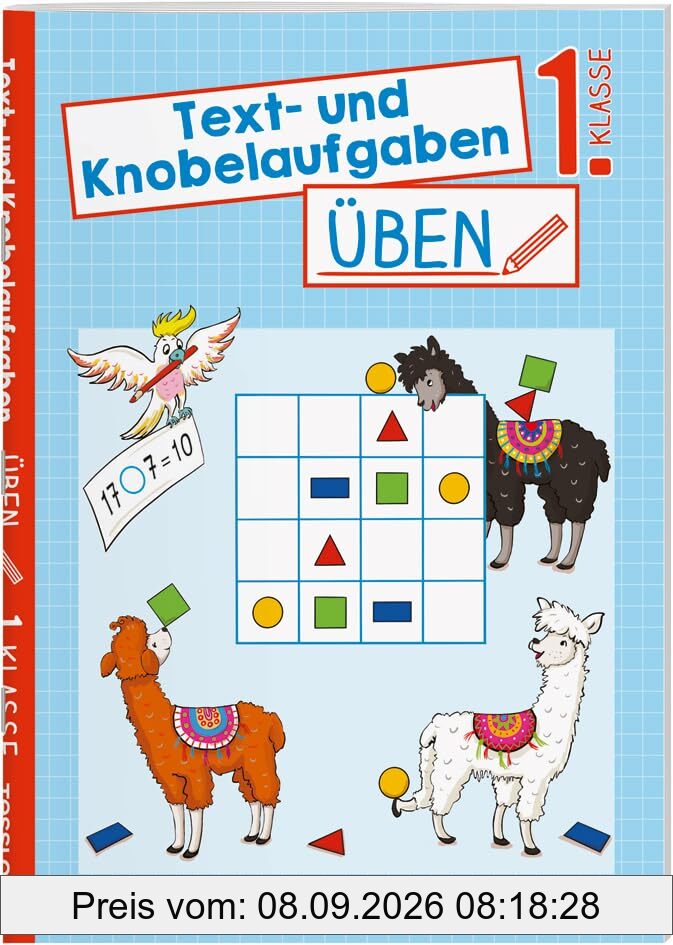 Text- und Knobelaufgaben üben. 1. Klasse: Logisches Denken und Mathe spielerisch üben