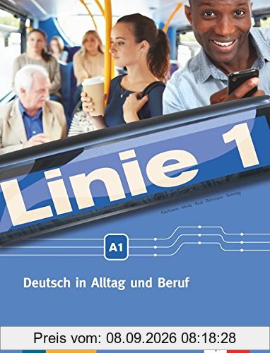 Linie 1 A1: Kurs- und Übungsbuch mit Video und Audio auf DVD-ROM