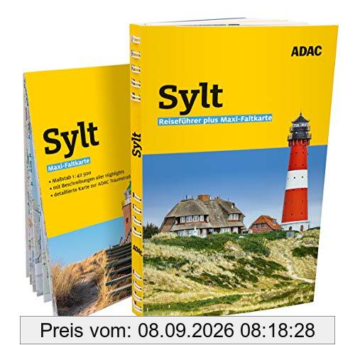 ADAC Reiseführer plus Sylt: mit Maxi-Faltkarte zum Herausnehmen