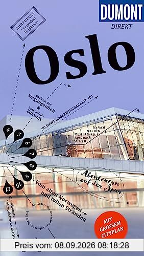 DuMont direkt Reiseführer Oslo: Mit großem Cityplan