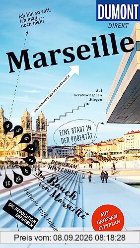 DuMont direkt Reiseführer Marseille: Mit großem Cityplan